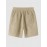 Solid Color Corduroy Drawstring Shorts